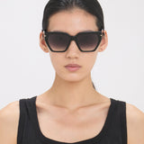Acetate Sunglasses In Black