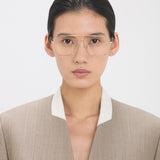 Fine Double Bridge Optical In Gold