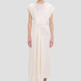 Aria Midi Dress In Ivory