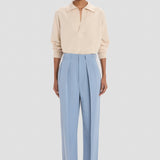 Tailored Trouser In Ocean Mist
