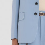 Tailored Jacket In Ocean Mist