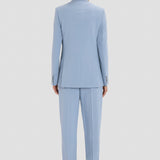Tailored Jacket In Ocean Mist