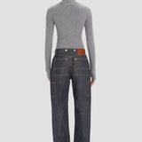 Panelled Jean In Indigo