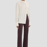 Seam Detail Blouse In Elderflower