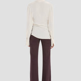 Seam Detail Blouse In Elderflower