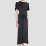 Bela Midi Dress In Midnight