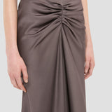 Bela Midi Skirt In Brown