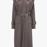 Philippa Trench Coat In Grey