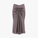 Bela Midi Skirt In Brown