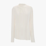 Seam Detail Blouse In Elderflower