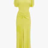 Bela Midi Dress In Yellow