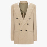 Beatrice Jacket In Camel Melange