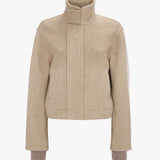 Bomber Jacket In Camel