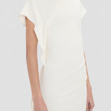 Victoria Midi Dress In Elderflower
