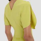 Bela Midi Dress In Yellow