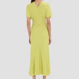 Bela Midi Dress In Yellow