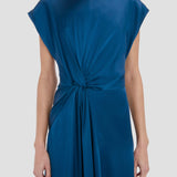 Aria Midi Dress In Blue