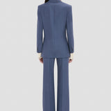 Katherine Jacket In Blue Melange
