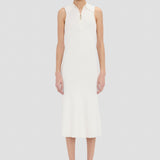 Mira Midi Dress In White