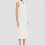Mira Midi Dress In White