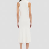 Mira Midi Dress In White
