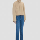 Bomber Jacket In Camel
