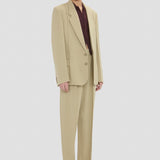 Pressed Jacket In Beige