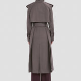Philippa Trench Coat In Grey