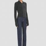 Zip Jumper In Ore Melange