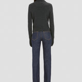 Zip Jumper In Ore Melange