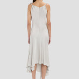 Posy Midi Dress In Magnesium