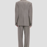 Sculptural Sleeve Jacket In Nickel