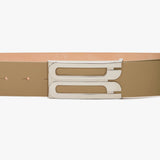 Dorian Belt Jumbo Silver Buckle