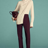 Seam Detail Blouse In Elderflower