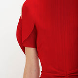 Bela Mini Dress In Carmine