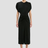 Bela Midi Dress In Black