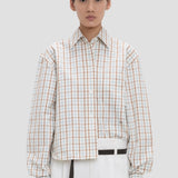Ellys Shirt In Multi-White Check