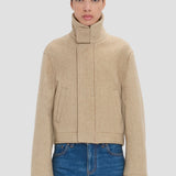 Bomber Jacket In Camel