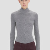 Georgia Jumper In Grey Marl