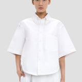 Trapeze Shirt In Optic White