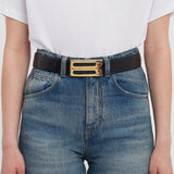 Dorian Frame Belt Jumbo Croc