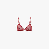Lace Bra In Poppy Red