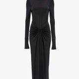 Frances Midi Dress In Black