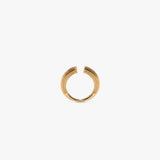Cufflink Ring In Light Gold