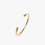 Cufflink Bracelet In Light Gold