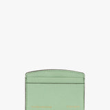 Victoria Card Holder In Jade Grained Leather
