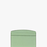 Victoria Card Holder In Jade Grained Leather