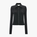 Zip Jumper In Ore Melange
