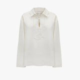 Embroidered Tunic In White