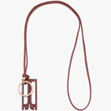Dorian Keyring In Brick Red